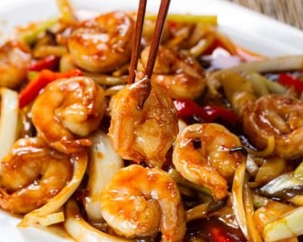 crevettes-aux-legumes-sautes