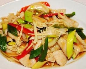 poulet-saute-au-gingembre
